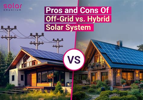 Pros And Cons Of Off Grid Vs Hybrid Solar Systems Solar Emporium