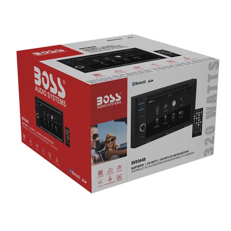 BOSS Audio Systems BV9364B Car Stereo – Double Din, 6.2 Inch