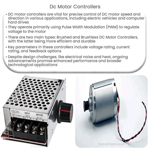 DC Motor Controllers How It Works Application Advantages