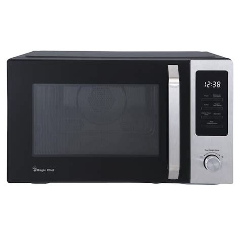 Reviews For Magic Chef 10 Cu Ft Countertop Microwave In Stainless And Black With Air Fryer