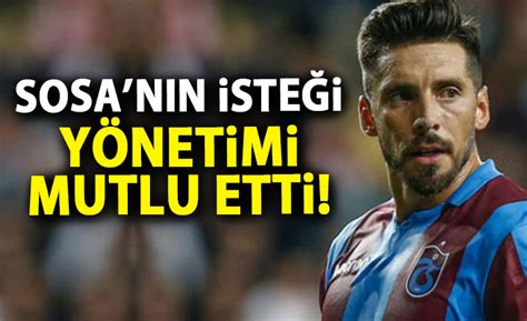 Sosa Dan Y Netimi Mutlu Eden Istek Trabzon Haber Haber