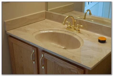 Bathroom Sink Countertop Combo Home Design Ideas Counter Top Sink Bathroom Small Bathroom