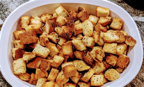 Homemade Croutons Preserved Home