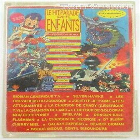 Cassette audio k7 le hit parade des enfants 18 chansons ab k à Tournon