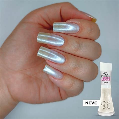 Esmalte Nati Neve Cole O Branquinhos By Leticia Camara