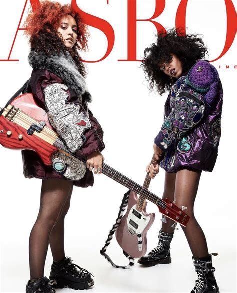 hi, andrrrgynous: NOVA TWINS for ASBO Magazine