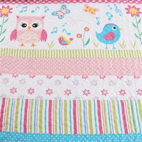 Marcielo Childrens 2 Piece Bedspread Quilts Set Twin Size Printed