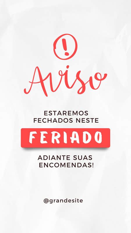 Carta De Aviso Feriado Top Quotes R Images