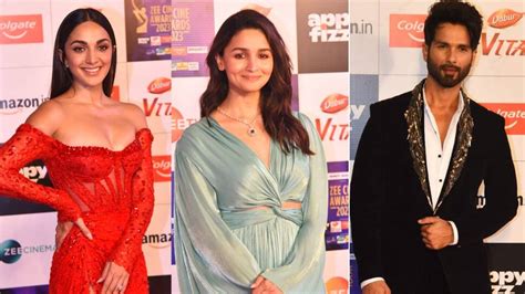 Zee Cine Awards 2023 Alia Bhatt Kriti Sanon Kartik Aaryan Shahid