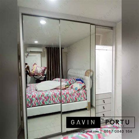 10 Pintu Geser Cermin Simple Dan Minimalis