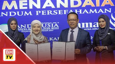 Andalusia Travel Tandatangani Mou Beli Tiket Penerbangan Amal