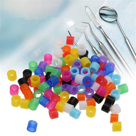 Dental Code Rings Pcs Box Orthodontic Code Rings Multi Color