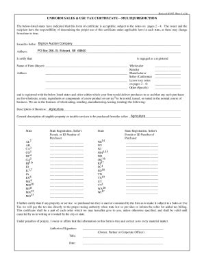 Fillable Online Wisconsin Sales And Use Tax Exemption Certificate S Fax