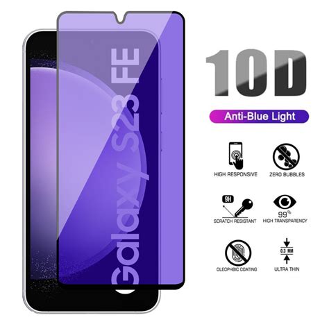 Jual Tempered Glass Samsung S S Fe G Layar Blue Light Anti Radiasi