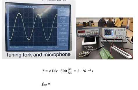 Solved 1. Calculate the frequency of a tuning fork and | Chegg.com