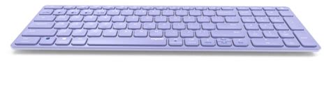 Rapoo E9700M Multi Mode Wireless Ultra Slim Keyboard Violett Ab 59 99