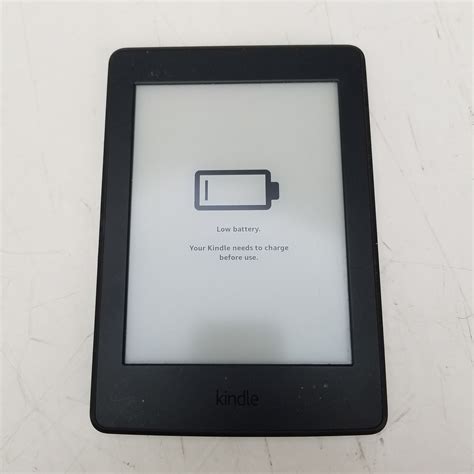 Used Amazon Kindle Paperwhite 7th Generation DP75SDI Black WiFi 6 in
