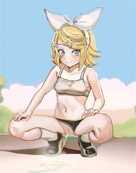 Kagamine Rin Vocaloid Drawn By Aruman Danbooru