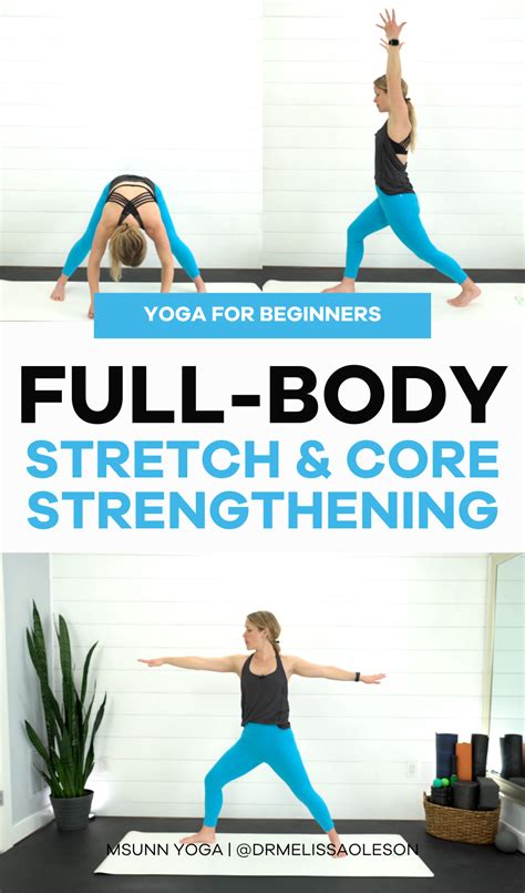 Yoga For Beginners Full Body Stretching And Core Strengthening Yoga