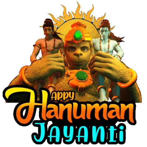 Illustration Of Lord Hanuman On Abstract Background For Hanuman Jayanti Festival Of India With ...