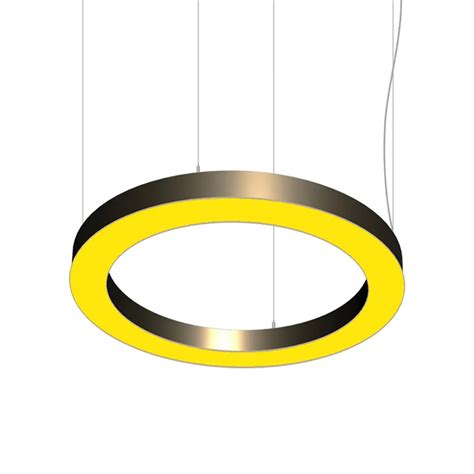 contemporary rgbw color circle hanging ring circle modern led pendant