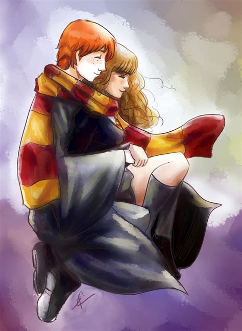 Ron Hermione Fan Art