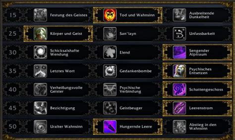 WoW Schatten Priester Guide Patch 9 1 5