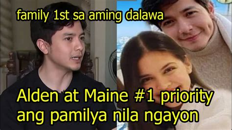 Alden Richards At Maine Mendoza 1 Priority Ang Pamilya Nila Ngayon