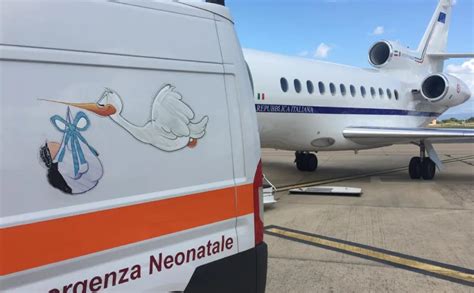 Volo Sanitario Durgenza Da Cosenza A Roma Per Una Neonata Di Giorni