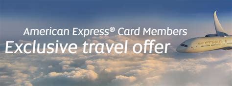 Etihad Airways Up To 10 Off For American Express Cardholders Loyaltylobby