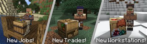 Mod More Villagers 1165 1171 Minecraft France