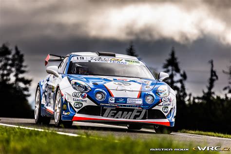 Roché Jean Luc Bacle Olivier Alpine A110 Rally RGT Rallye Coeur