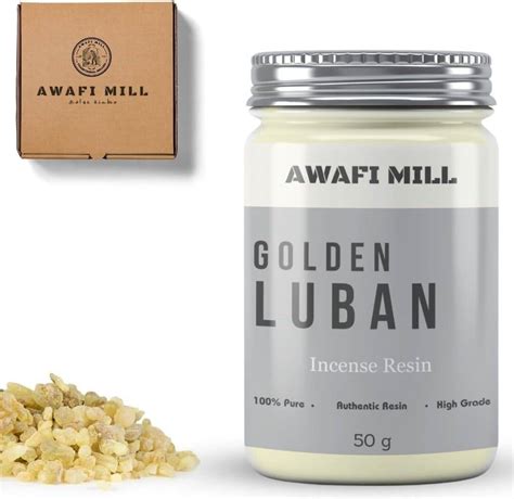 Awafi Mill Frankincense Tears Golden Luban Aromatic Smoke Resins