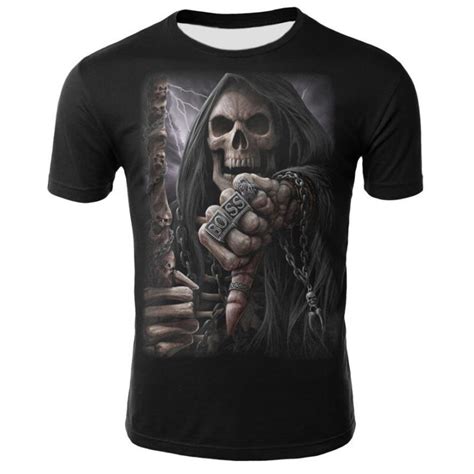 Tee Shirt T Te De Mort Skull Esprit Skull