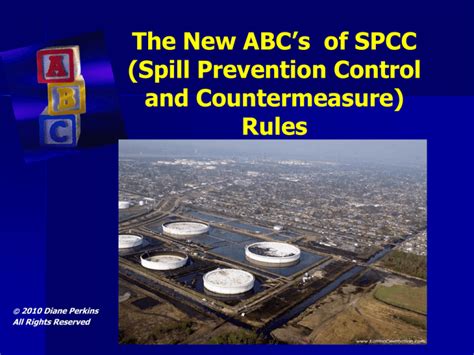 Spill Prevention Control And Countermeasures SPCC