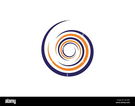 Spiral And Swirls Logo Design Elements Icons Symbols And Signs