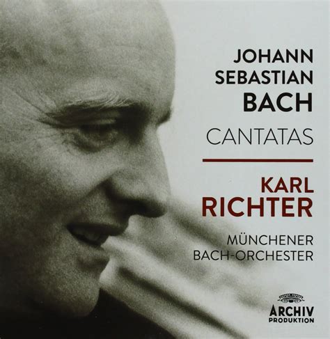 Bach Cantate Johann Sebastian Bach Karl Richter Münchener Bach