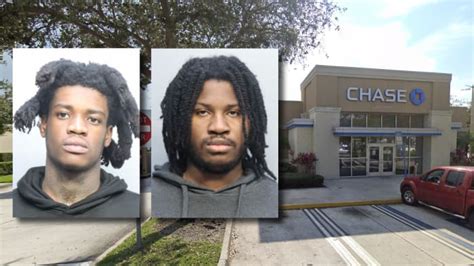 Robbers Who Targeted Chase Customers Chased Captured By Cops Miami