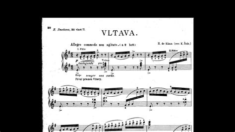 Smetana Kàan Lee Vltava The Moldau from the Symphonic poem Má