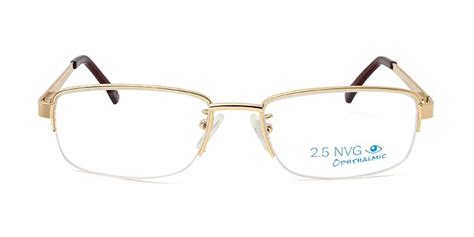 25 Nvg Clear Half Frame Wayfarer Eyeglasses E25a5536 ₹1490