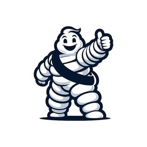 Michelin Man Logo Vector Michelin Man AMS Ready By Neilskig01