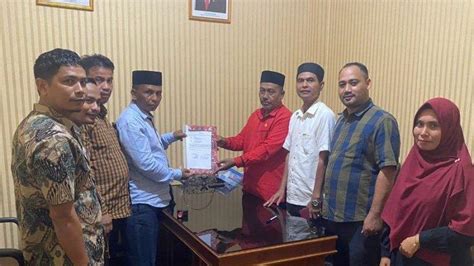 Pansel Serahkan Nama 15 Besar Calon Panwaslih Aceh Barat Ke Komisi I