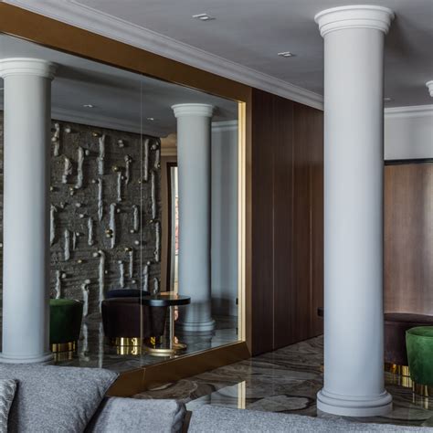 Как вписать колонну в интерьер квартиры: 45+ оригинальных решений | myDecor