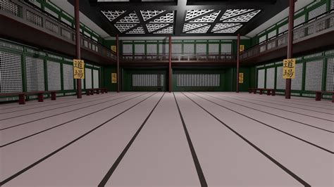 Japanese Dojo 3D Model - TurboSquid 2157995