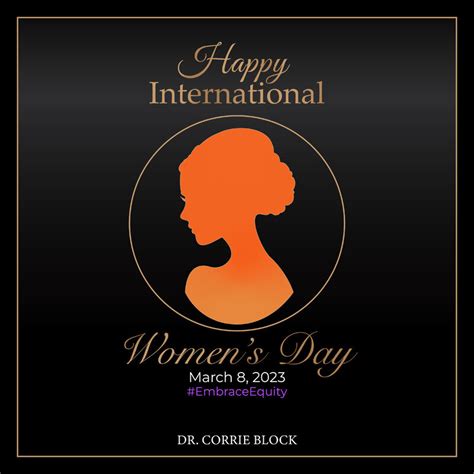 Dr Corrie Jonn Block Phd Dba On Linkedin Embracingequity Iwd2023