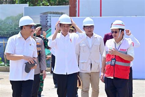 Tinjau Proyek Ikn Jokowi Nginap Di Rumah Dinas Menteri Pupr