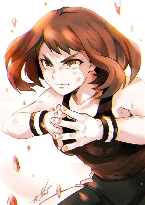 Uravityochaco Uraraka Quirkzero Gravity My Hero Boku No Hero