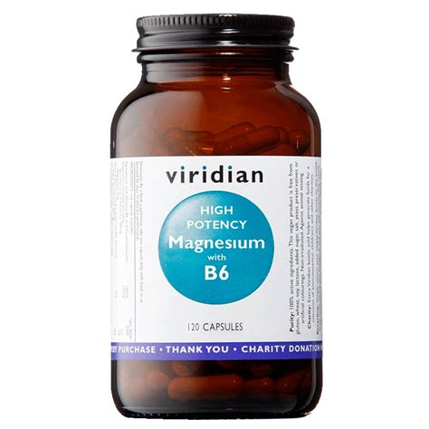 Viridian High Potency Magnesium With B6