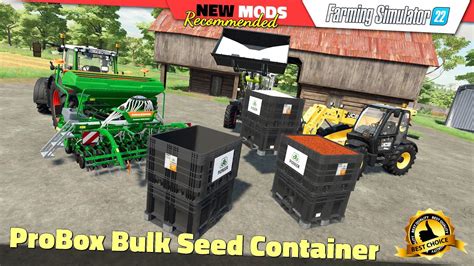 FS22 ProBox Bulk Seed Container Farming Simulator 22 New Mods