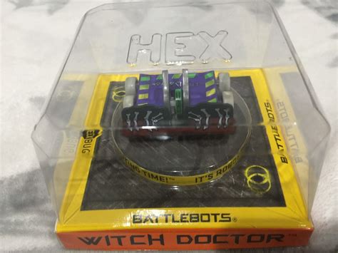 Hexbug Mini Battlebots Witch Doctor Push Strike New In Box Ebay